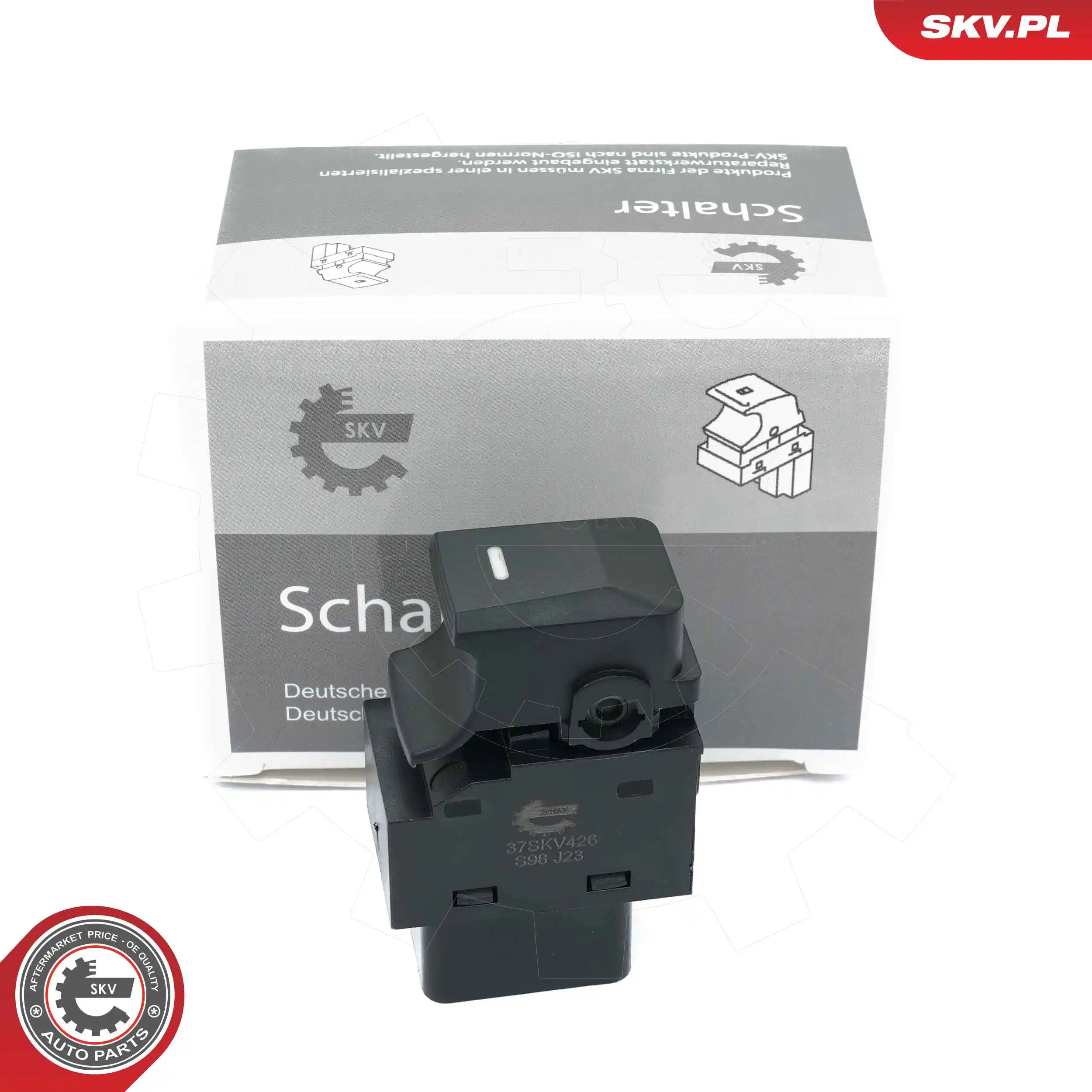 Switch, window regulator